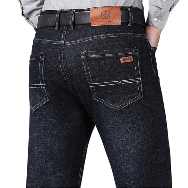Levis Jeans 501 - Celana Denim Lurus Lembut Pria 2025