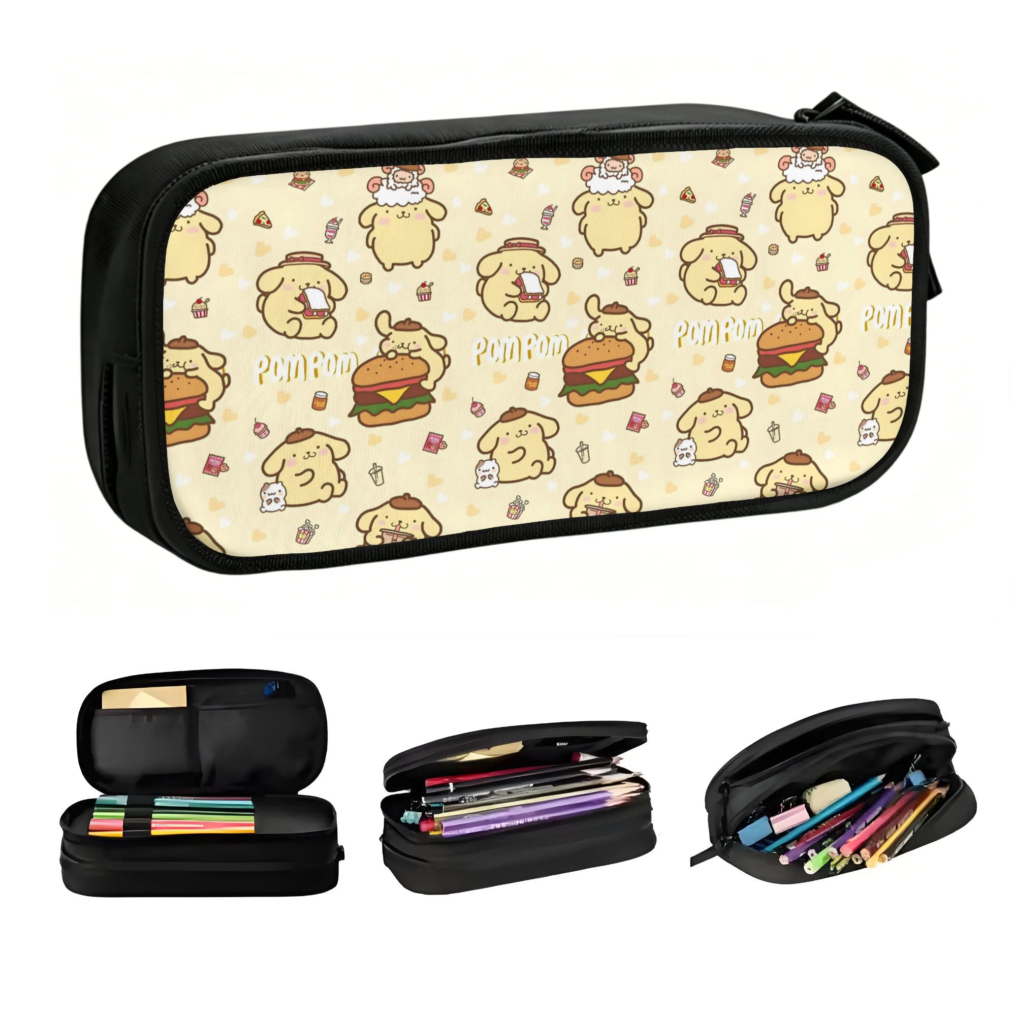 Kotak Pensil Kawaii P-Pompompu - Pet Portrait Custom ulasan dan harga