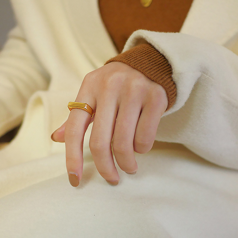 Cincin Nama Kustom Model Signe - Initial Ring Custom ulasan dan harga